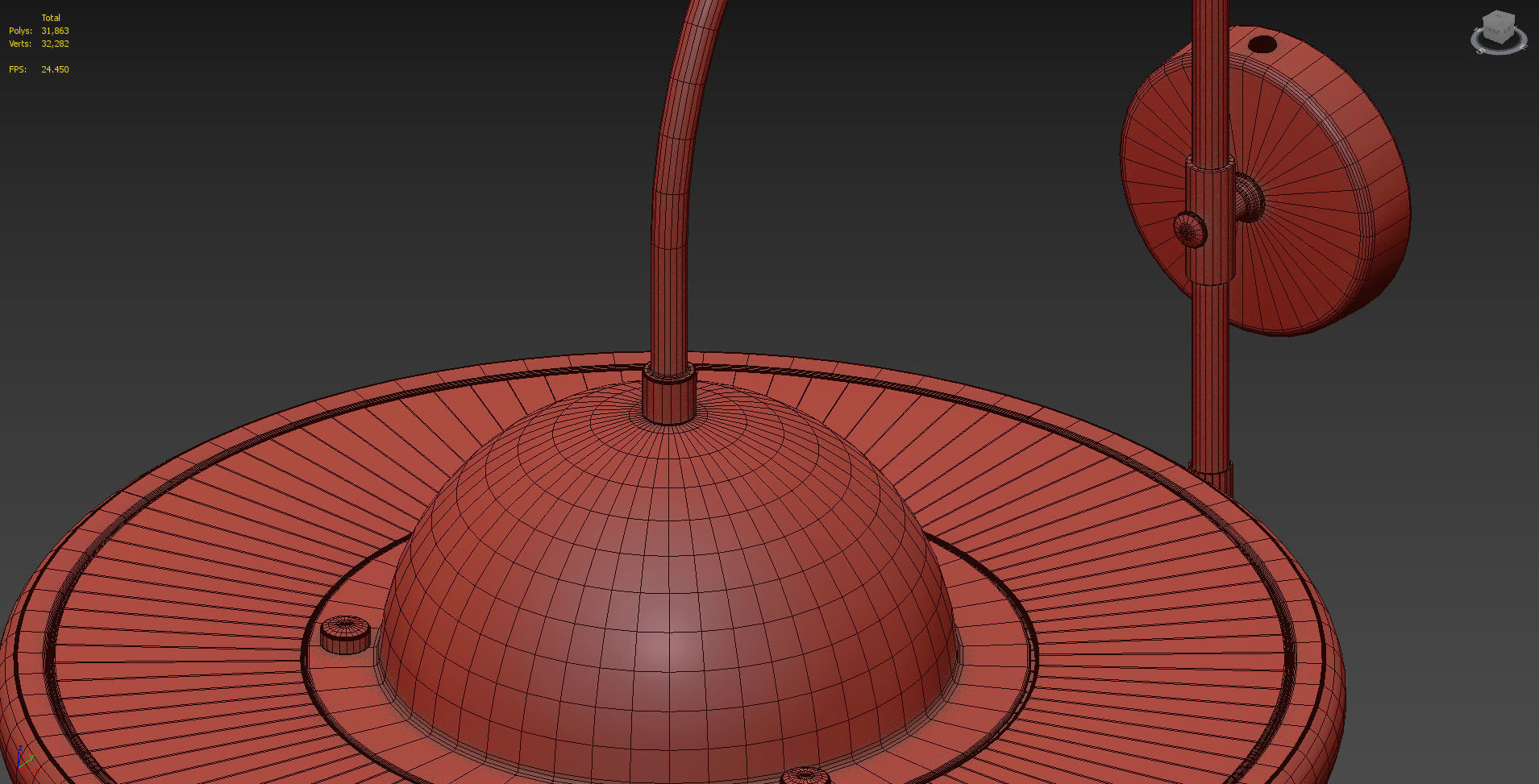 21st Century Adjustable Glass Sconce from Merve Kahraman 3D model_5