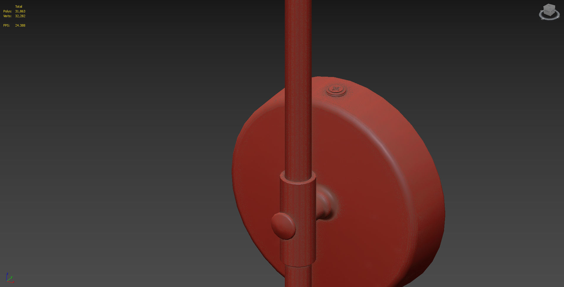 21st Century Adjustable Glass Sconce from Merve Kahraman 3D model_7