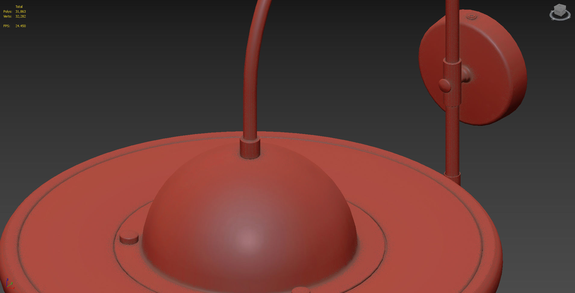 21st Century Adjustable Glass Sconce from Merve Kahraman 3D model_6