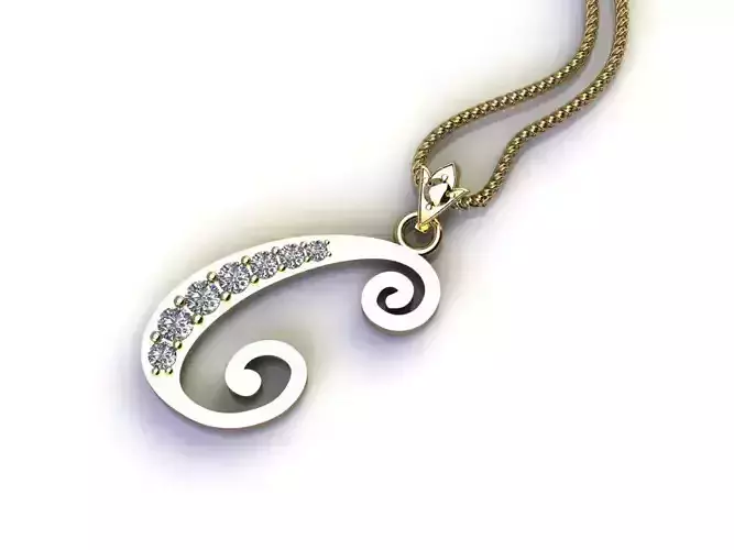 C Pendant Jewelry