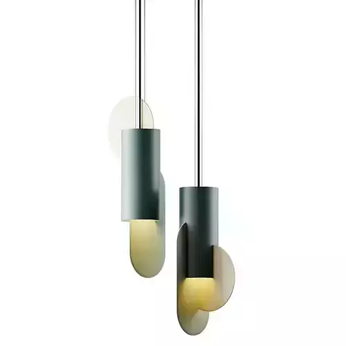 Contemporary Pendant Lamp Suprematic Three CS1 by NOOM