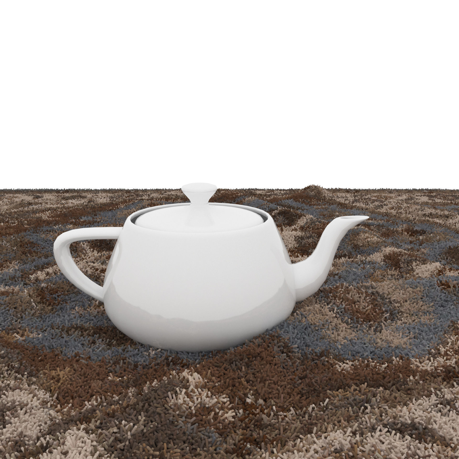 Rugs No 867 Low-poly 3D model_7