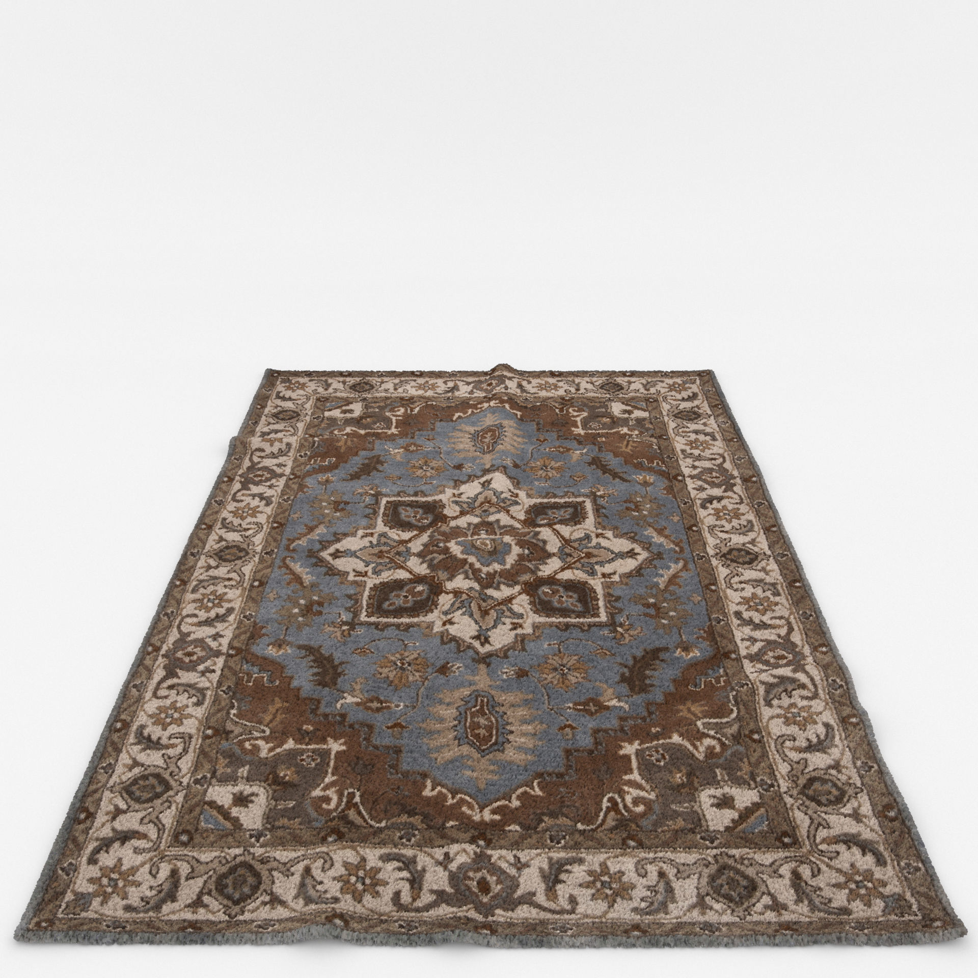 Rugs No 867 Low-poly 3D model_6