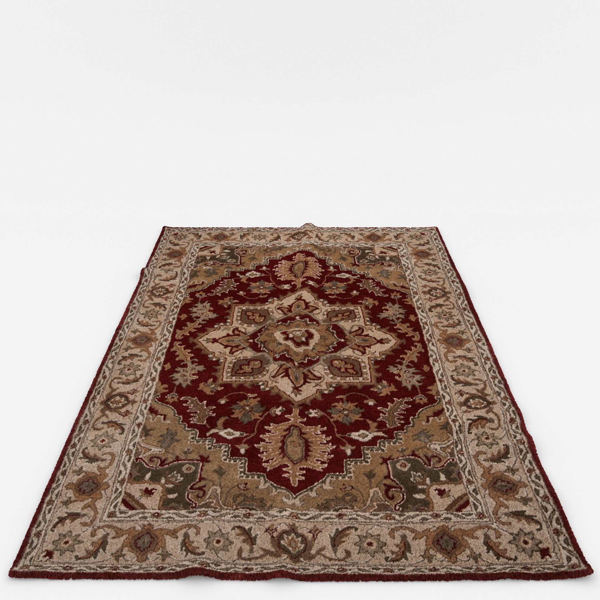 Rugs No 867 Low-poly 3D model_4
