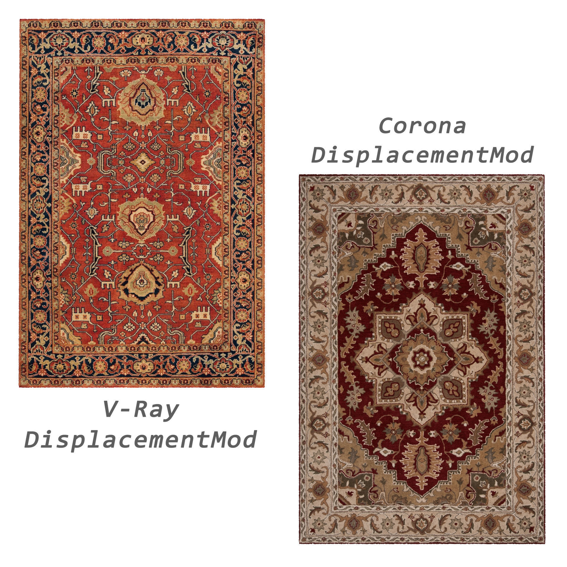 Rugs No 867 Low-poly 3D model_2