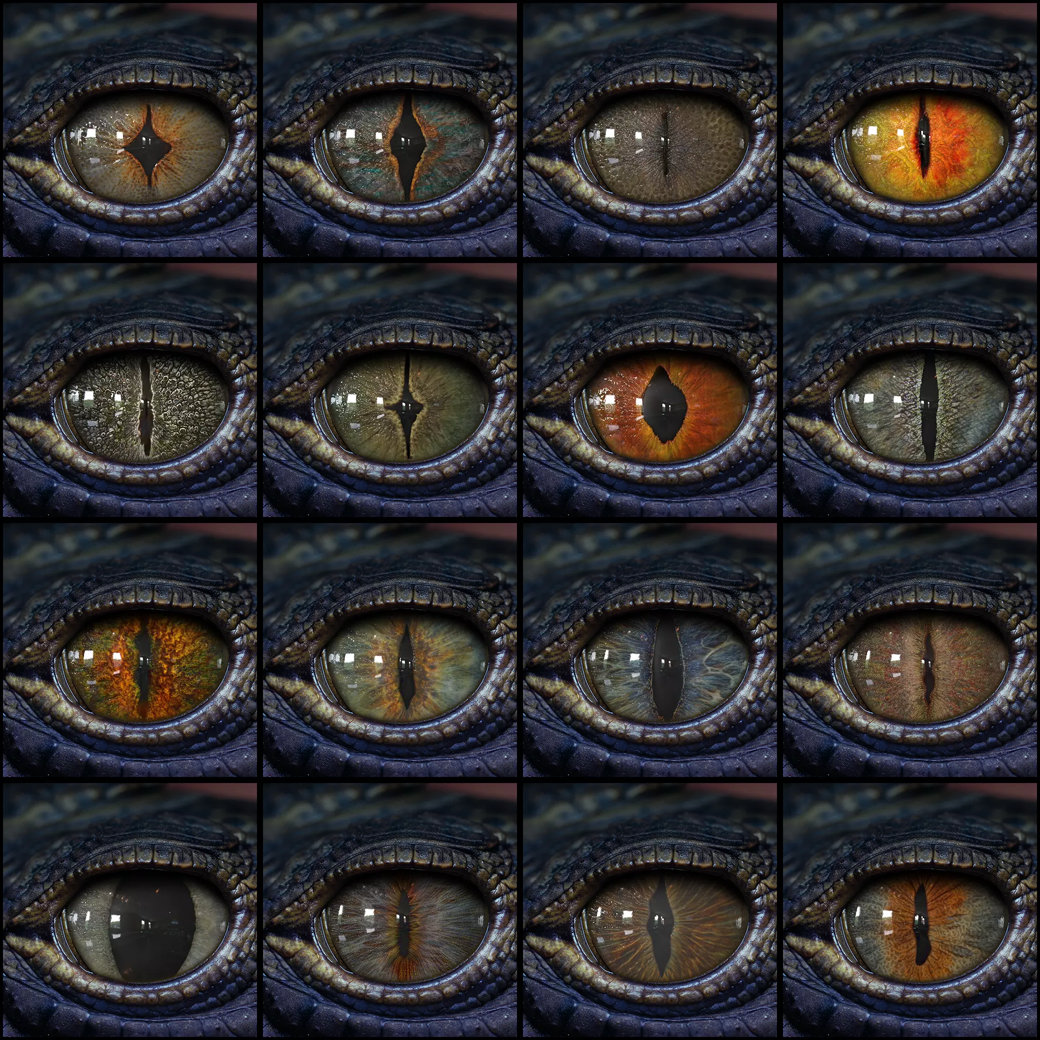 Creature Eyes Vol 07 - PBR Low-poly 3D model