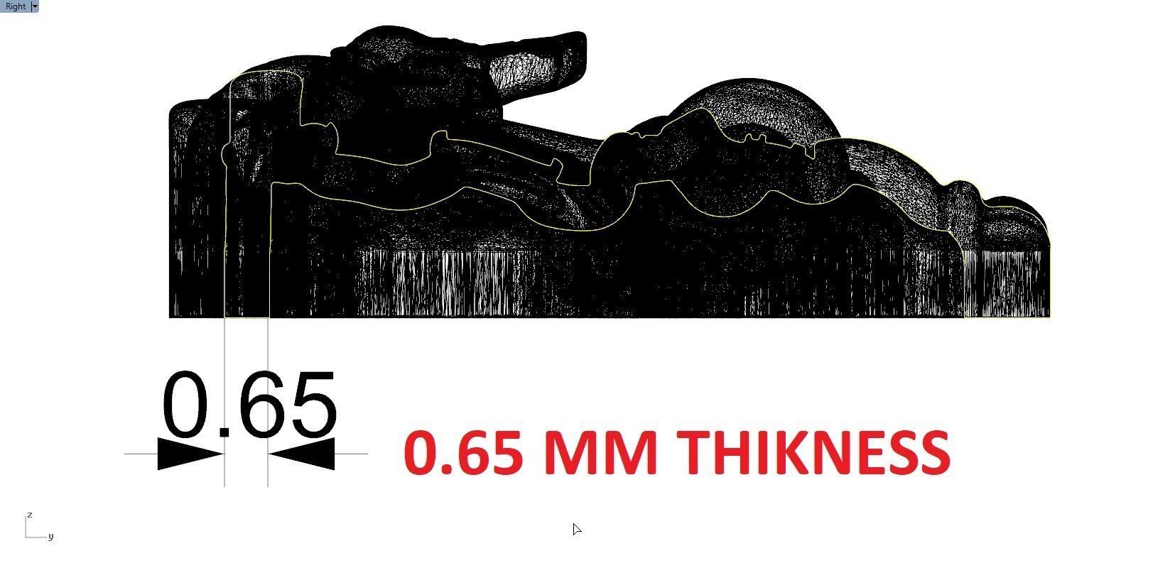 HUNUMAN PENDENT 3D print model_9