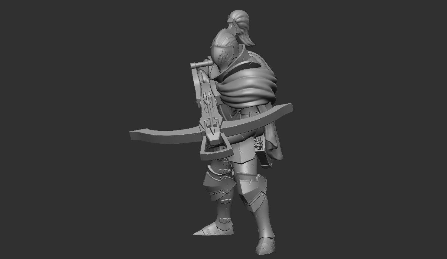 Heralds of the Storm - Stormcloak 3D print model_5