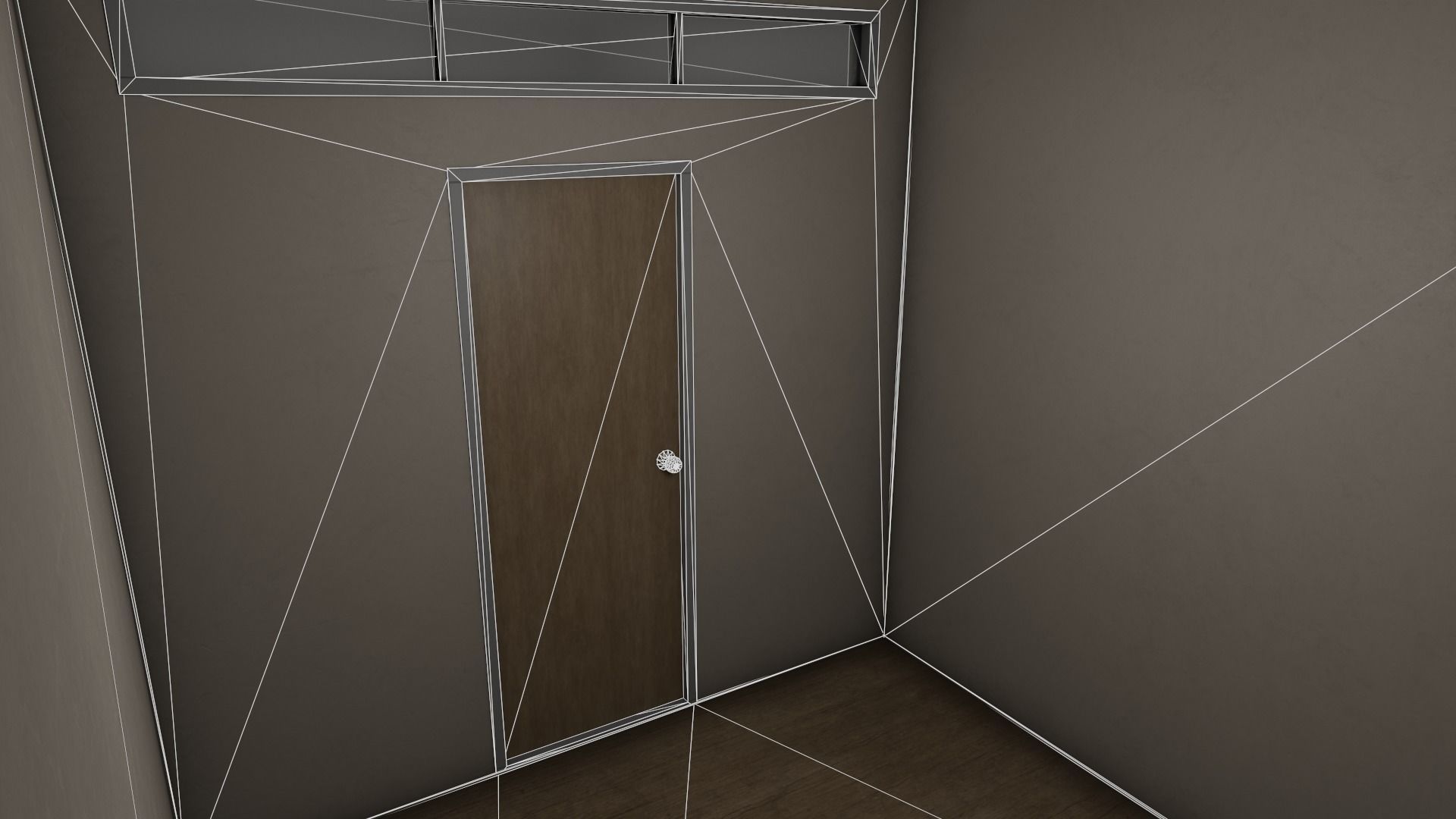 PBR Container House BB V2 Low-poly 3D model_17