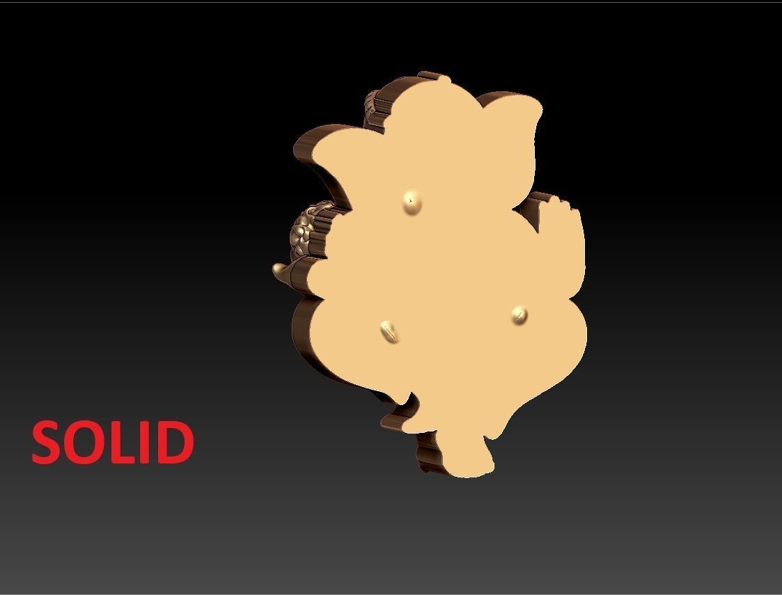 VINAYAGAR PENDENT 3D print model_6