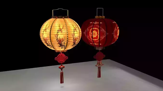 Chinese red lantern 