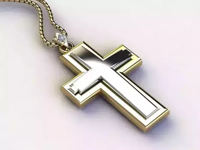 Jesus Christ Pendant 2 3D print model