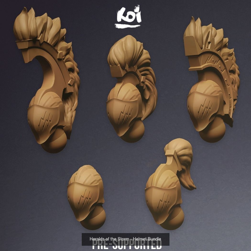 Heralds of the Storm - Bundle 3D Model Collection_14