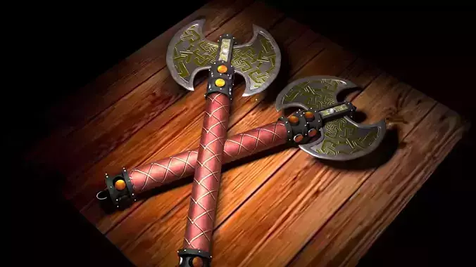 GAMING ASSETS Low-poly 3D model