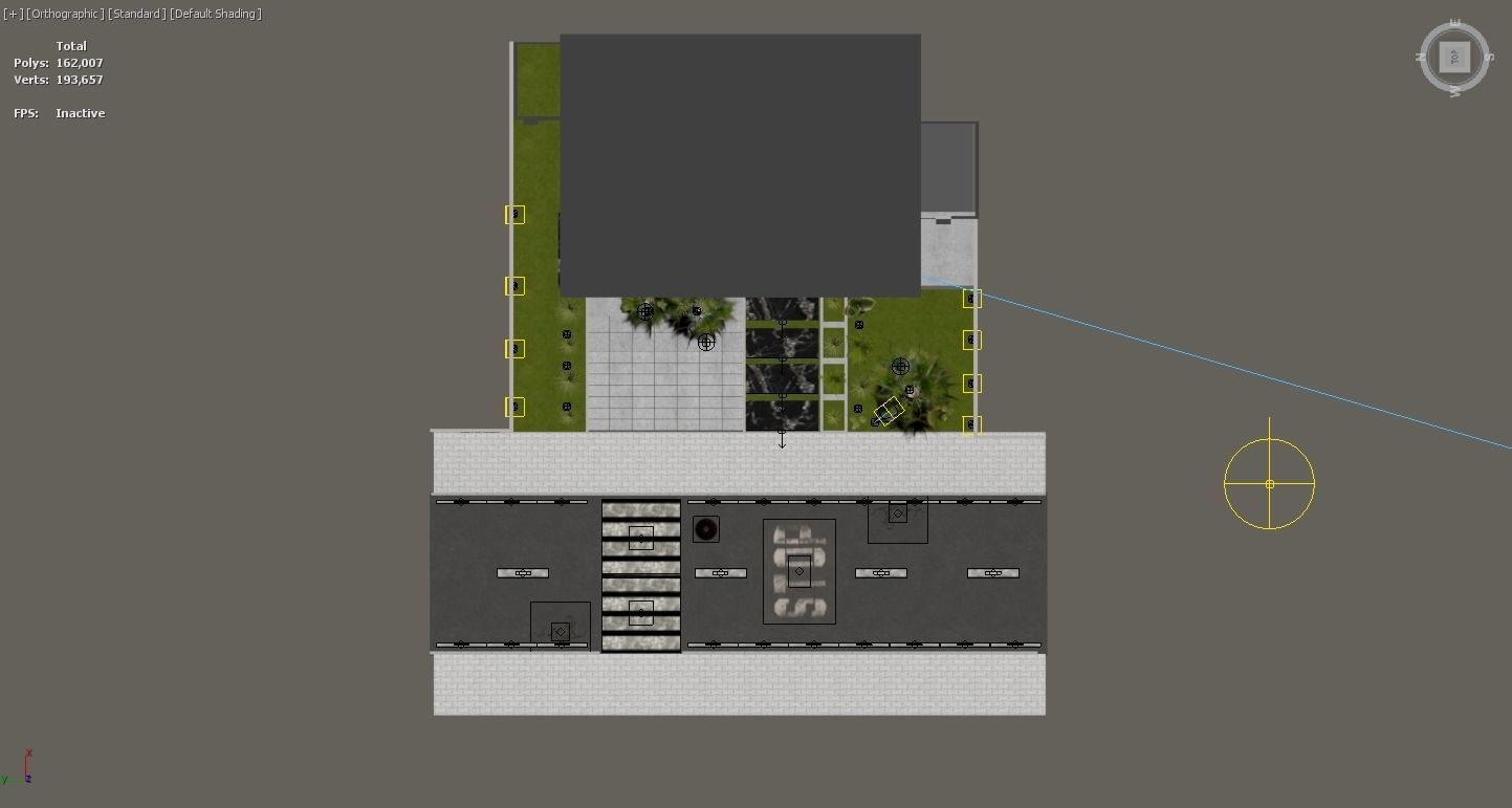 Villa house  design duplex  103 3D model_14