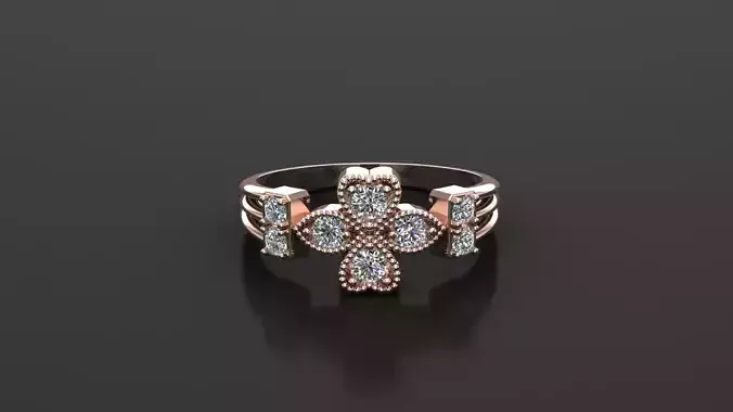 Diamond Ring  Cad SR68