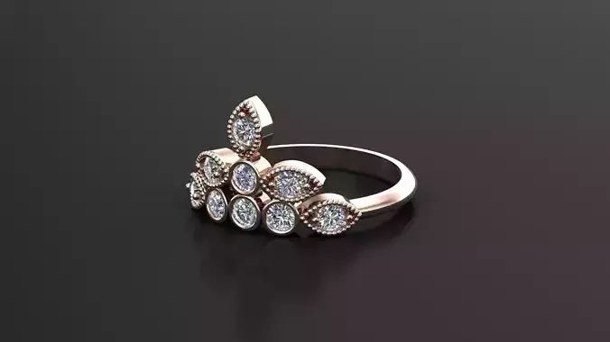 Diamond Ring  Cad SR64
