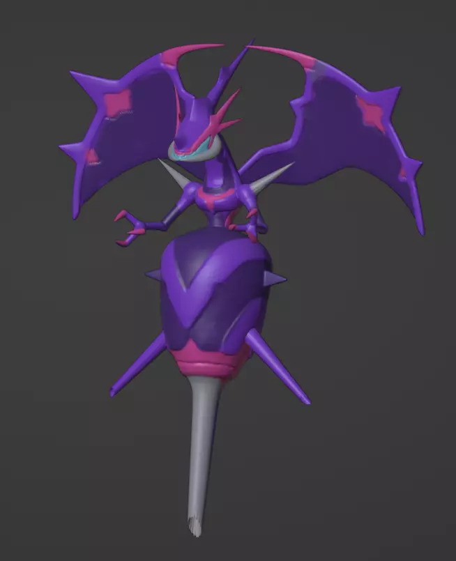 Naganadel 3D print model_0
