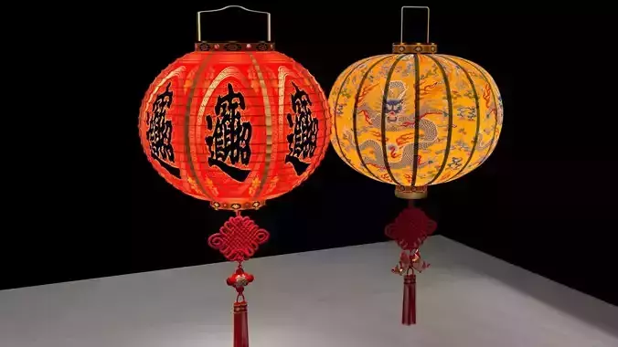 Chinese red lantern 