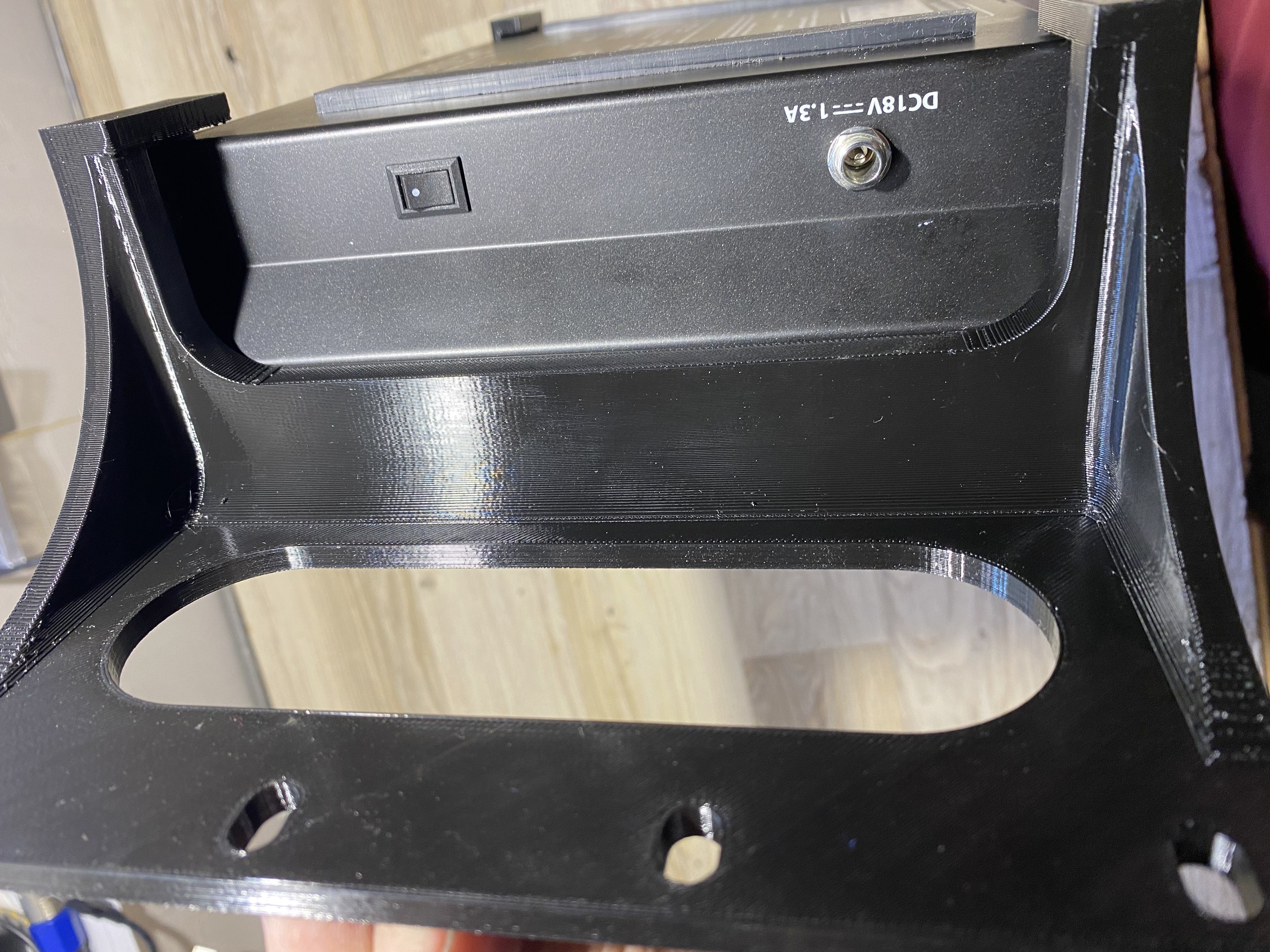 soundcraft ui12 rack adapter 3D print model_4