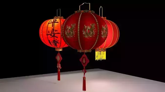 Chinese red lantern 
