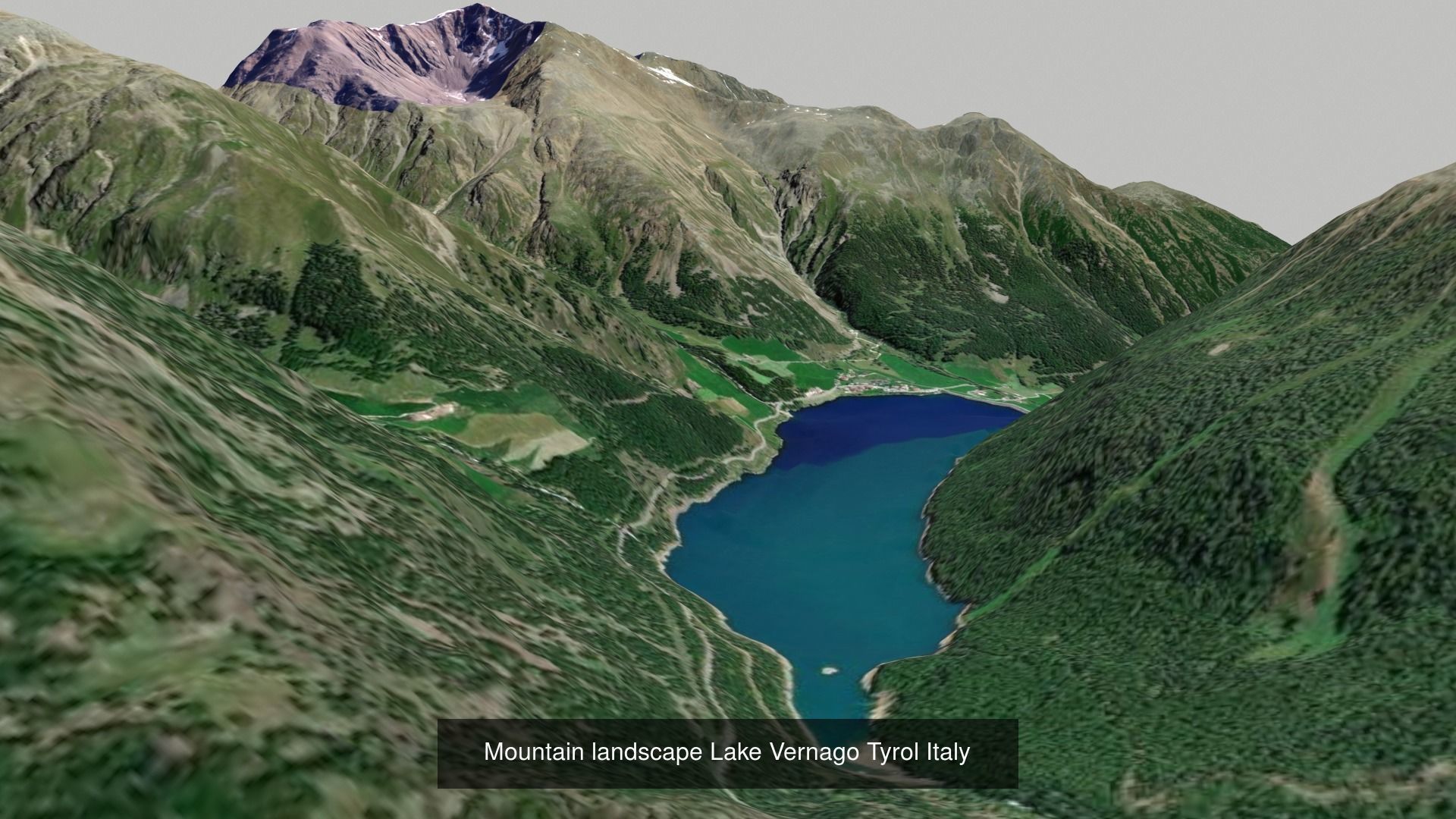 Collection of mountain landscapes _8