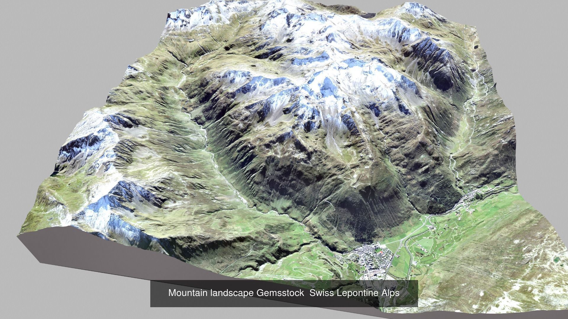 Collection of mountain landscapes _9