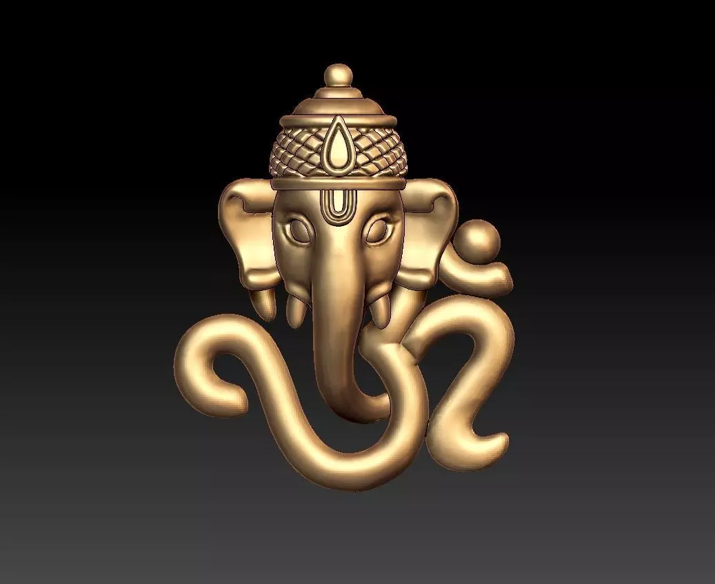 OOM VINAYAGAR PENDENT 3D print model
