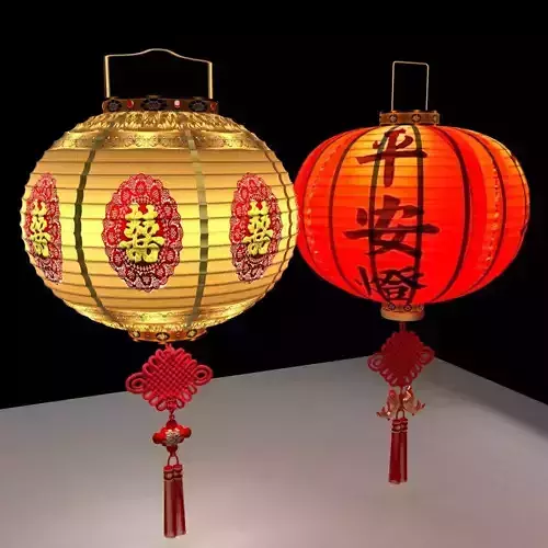 Chinese red lantern 