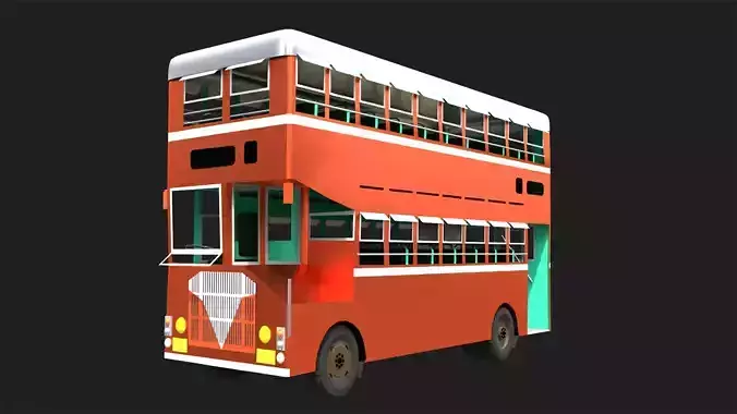 Double Decker Bus of Mumbai City