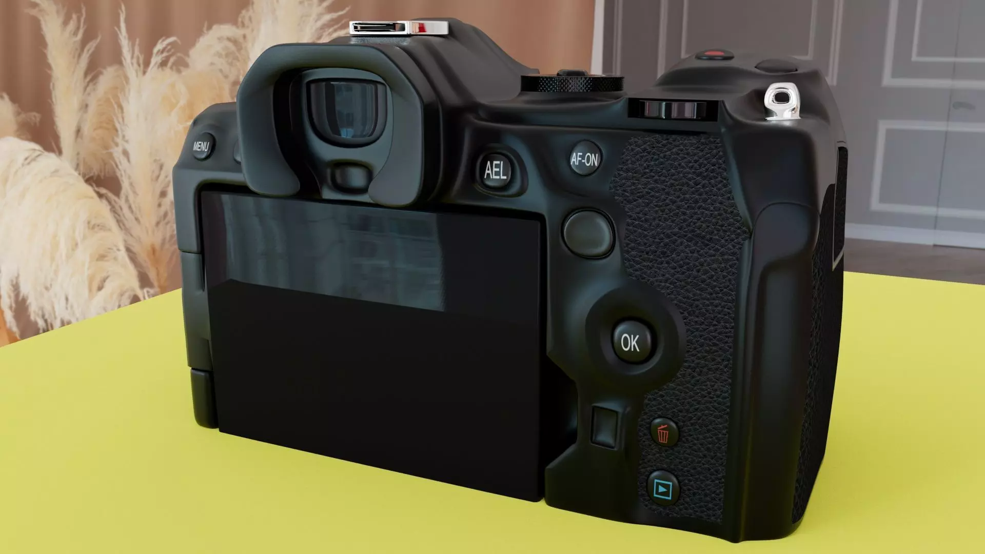 3D Digital camera OLYMPUS OM-1 3D model_0