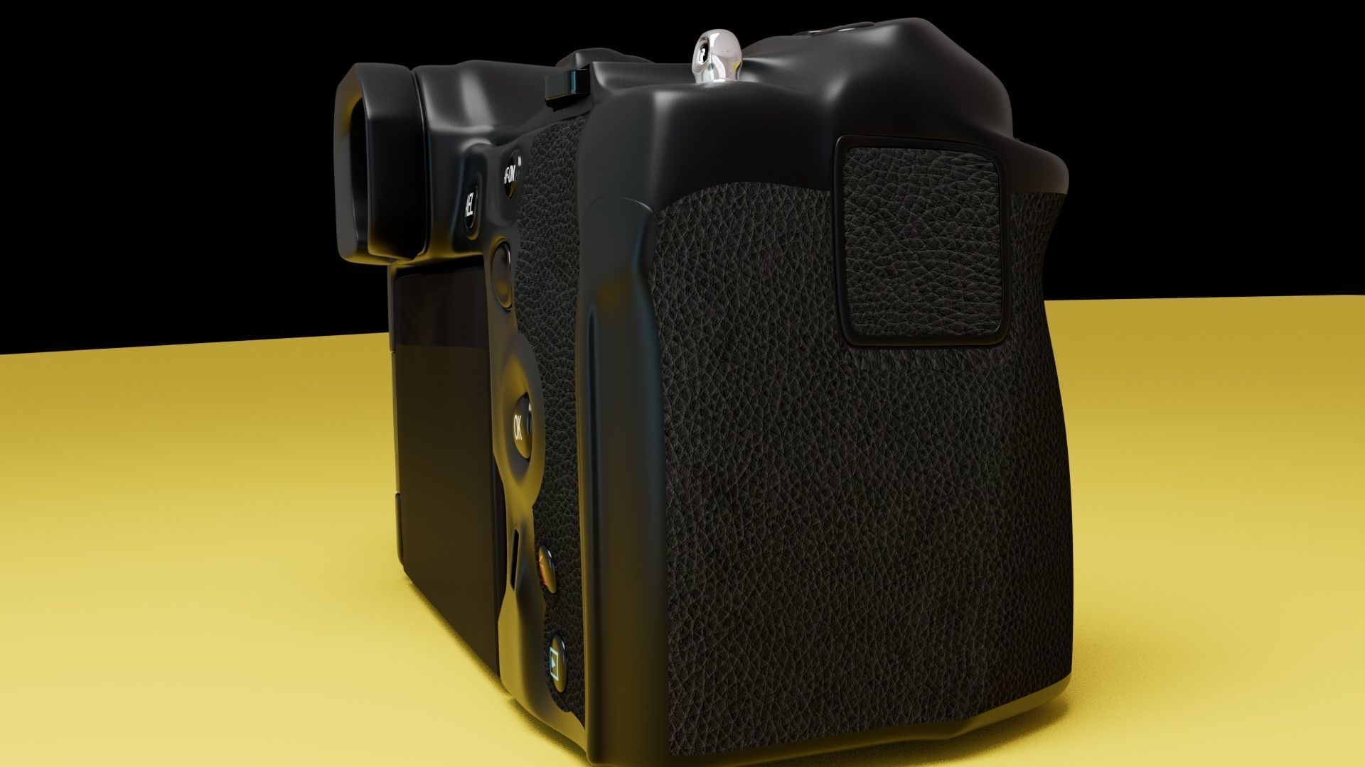 3D Digital camera OLYMPUS OM-1 3D model_11