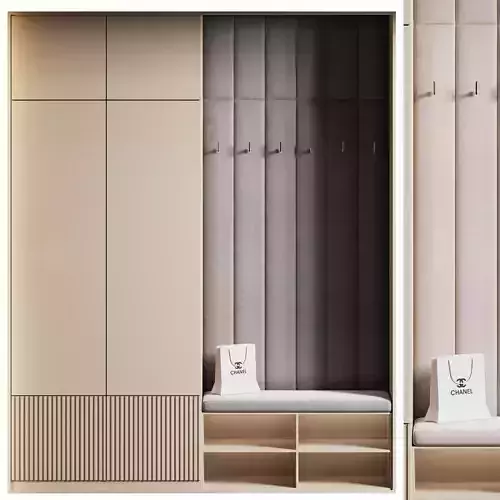 Hallway Set N3 3D model