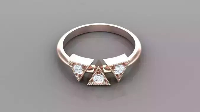 Diamond Ring  Cad SR37