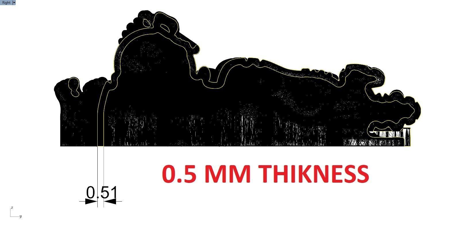 VINAYAGAR PENDENT 3D print model_9