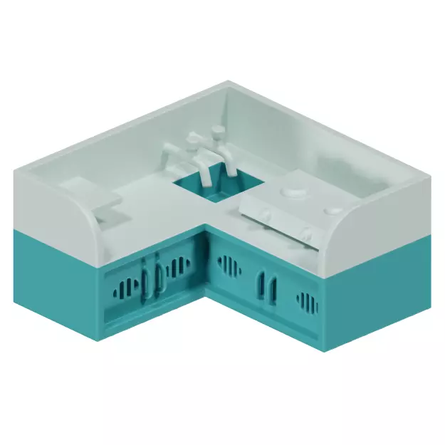 Baby Kitchen Toy 3D model_0