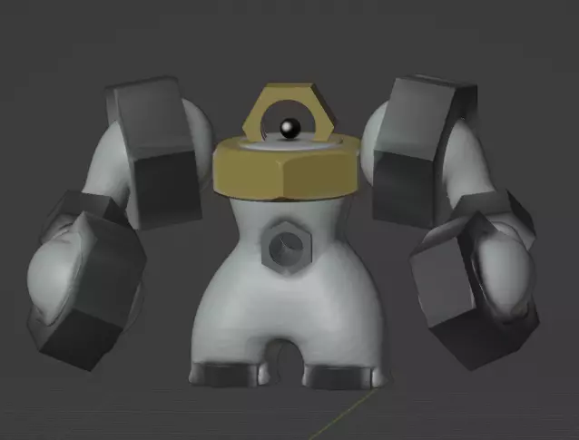 Melmetal 3D print model_0