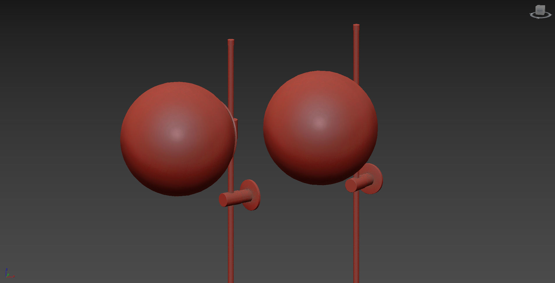 Plug in wall sconce neckless  from LUX Lighting USA 3D model_15