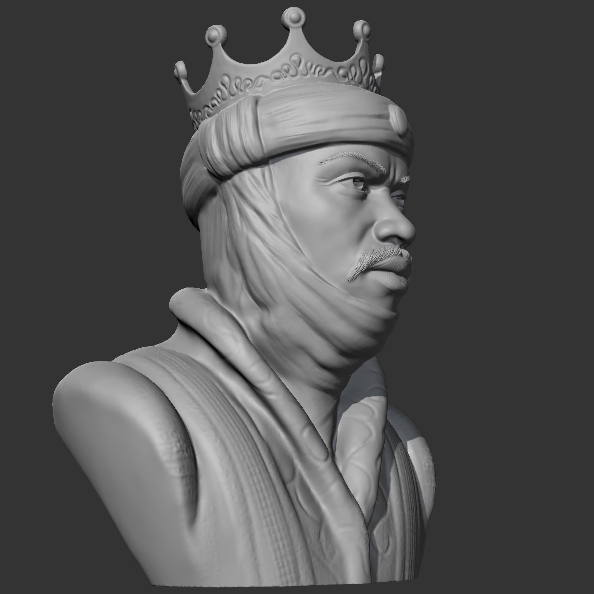 Mansa Musa 3D print model 3D print model_7