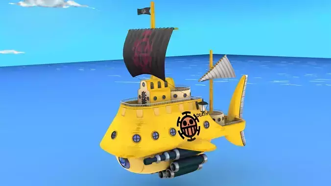 Heart Pirates Polar Tang ship