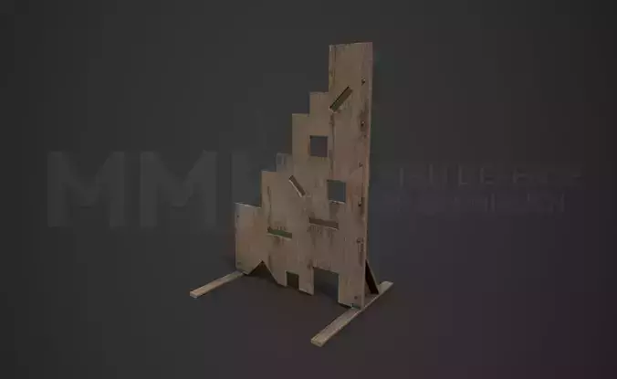 V-Tac Barricade 9-HOLE Police military training with props