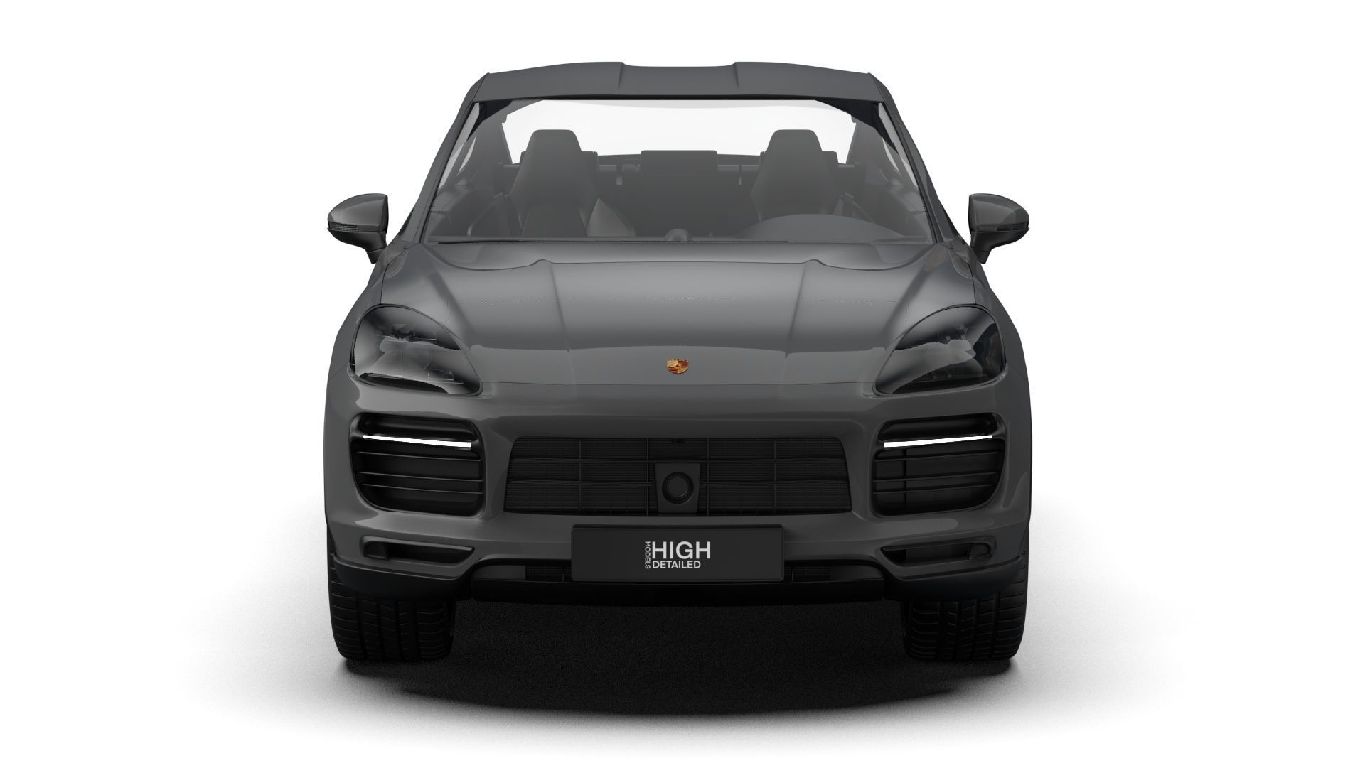 Porsche Cayenne Turbo GT 2022 3D model_2