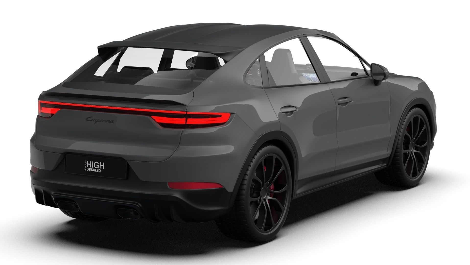 Porsche Cayenne Turbo GT 2022 3D model_1