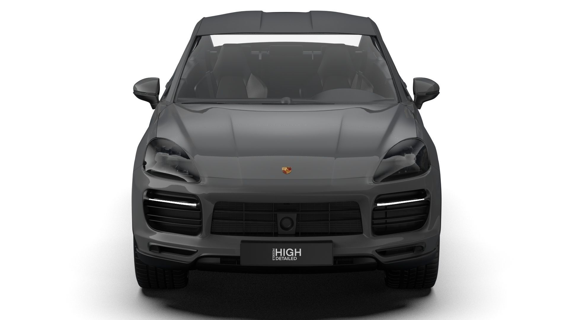 Porsche Cayenne Turbo GT 2022 3D model_4