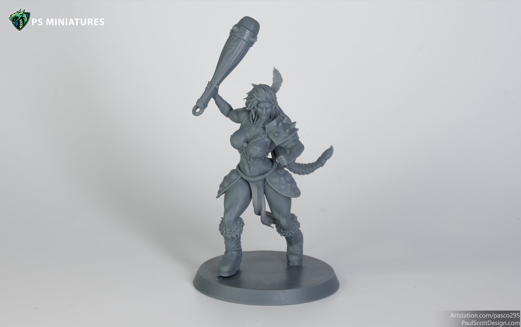 Barbarian Battlemaster Bundle and Pinups 3D print model_10