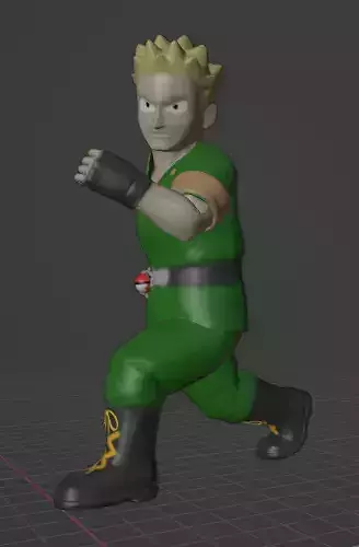 gym leader Lt Surge 3D print model