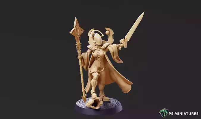 Space Elf Warmancer - Pose 1