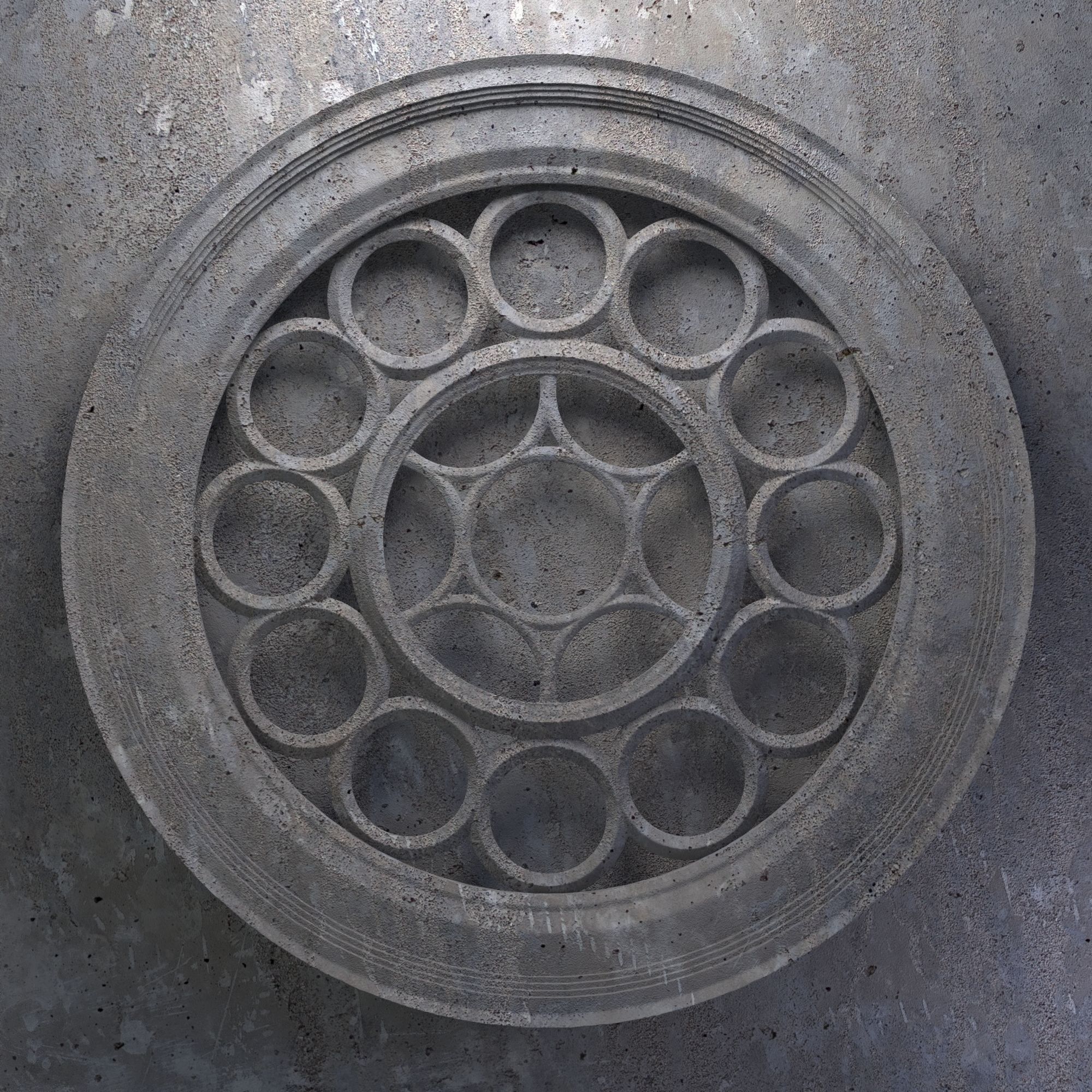 10 Medieval Windows Pack 02 3D model_12