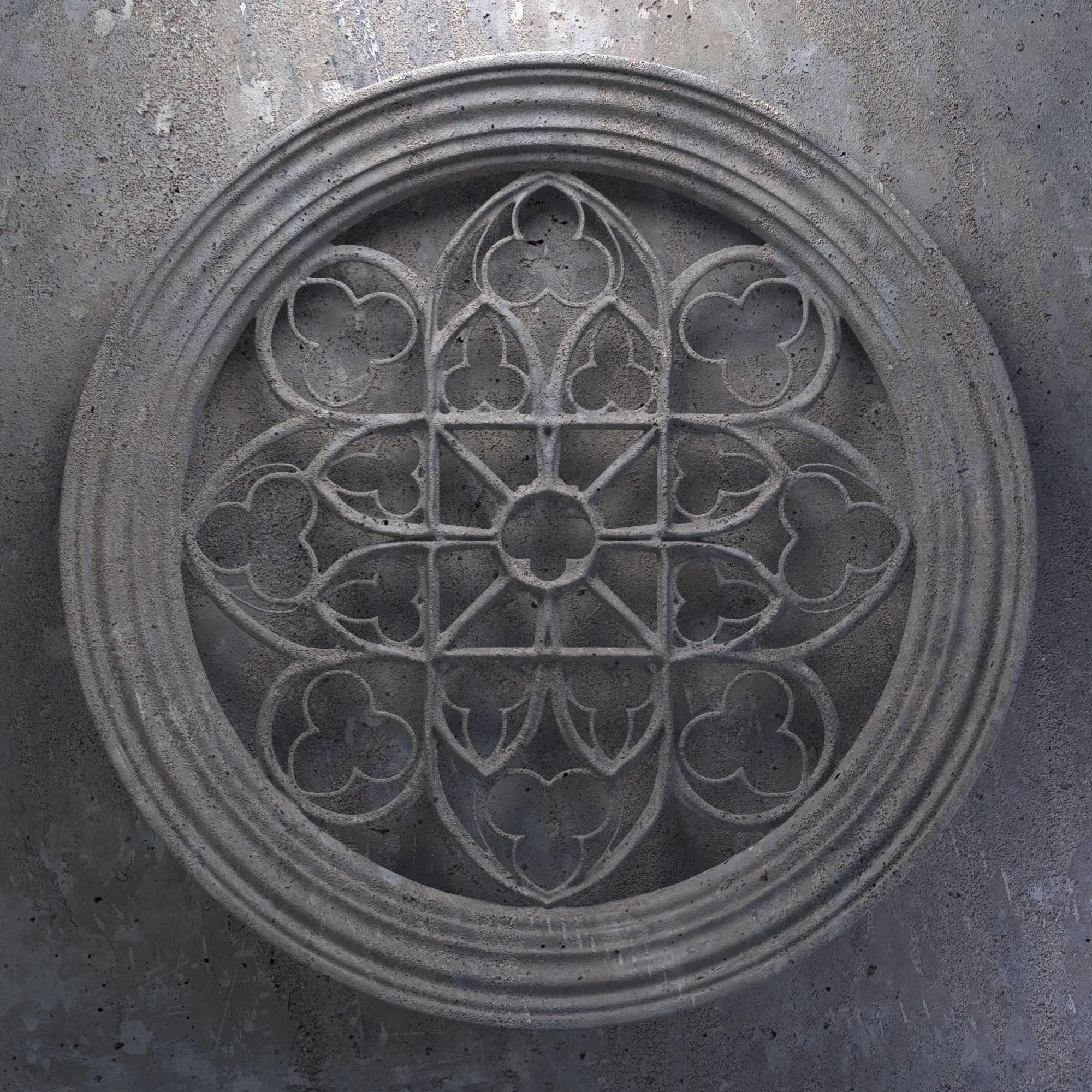 10 Medieval Windows Pack 02 3D model_9