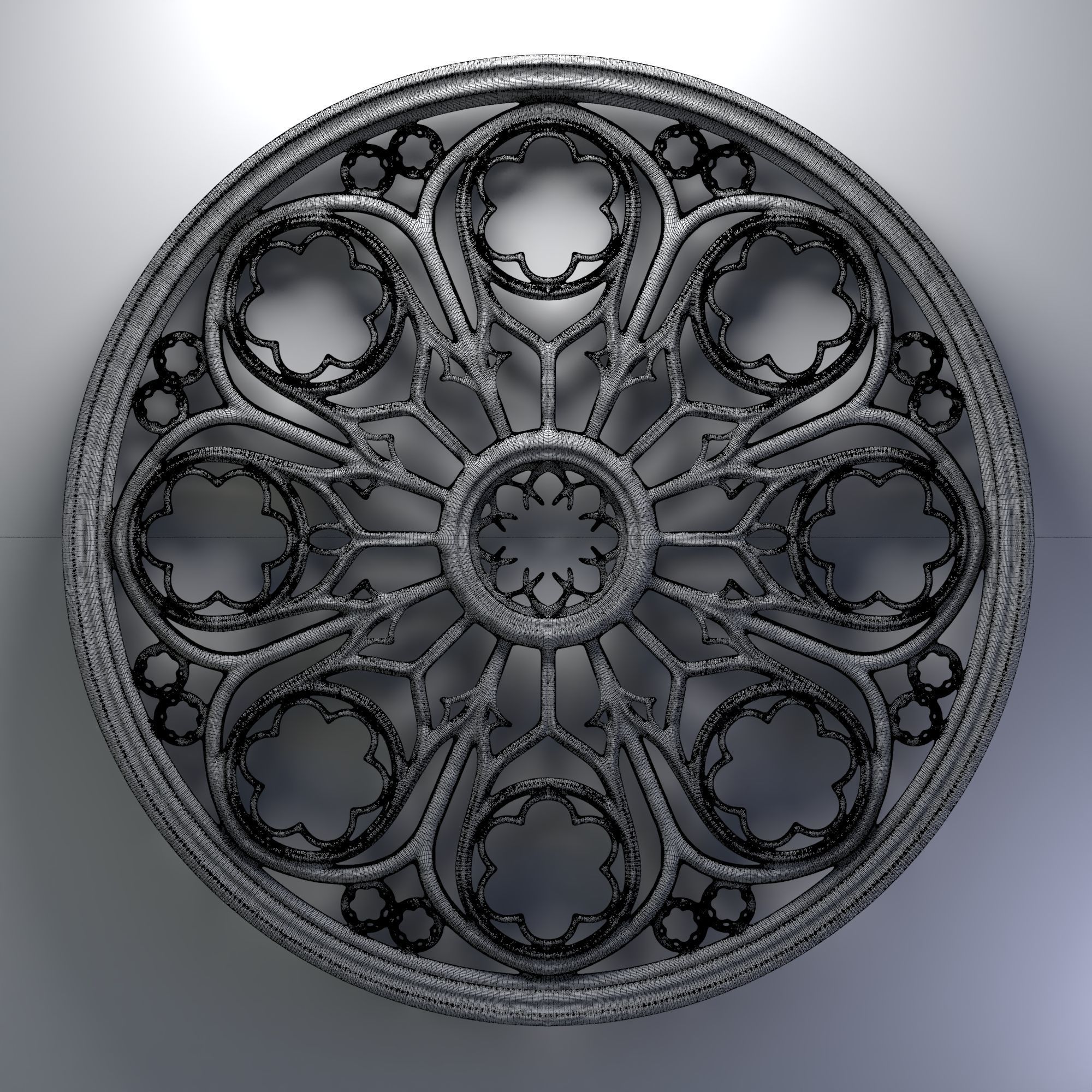 10 Medieval Windows Pack 02 3D model_23